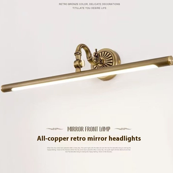 All-Copper Mirror Front Light
