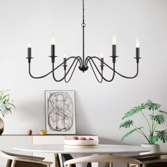 American Wrought Iron Chandelier