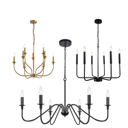 American Wrought Iron Chandelier