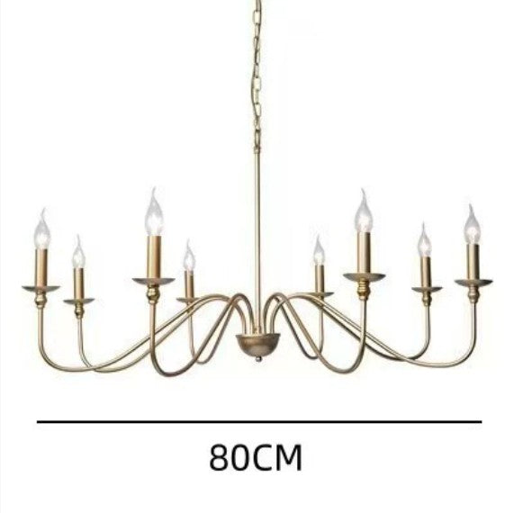 American Wrought Iron Chandelier