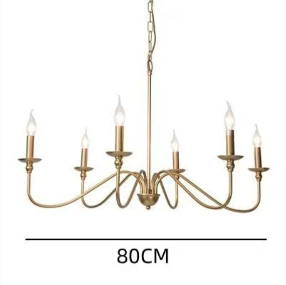 American Wrought Iron Chandelier