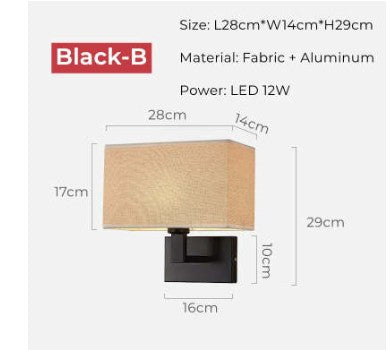 Chinese Fabric Wall Lamp