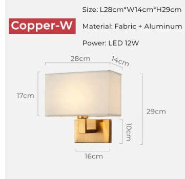 Chinese Fabric Wall Lamp