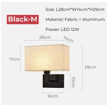 Chinese Fabric Wall Lamp