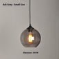Creative Colored Glass Ball Chandelier