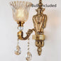 European Crystal Wall Lamp