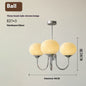 Glass Ball Chandelier