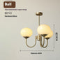 Glass Ball Chandelier