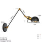 Long Arm LED Wall Lamp