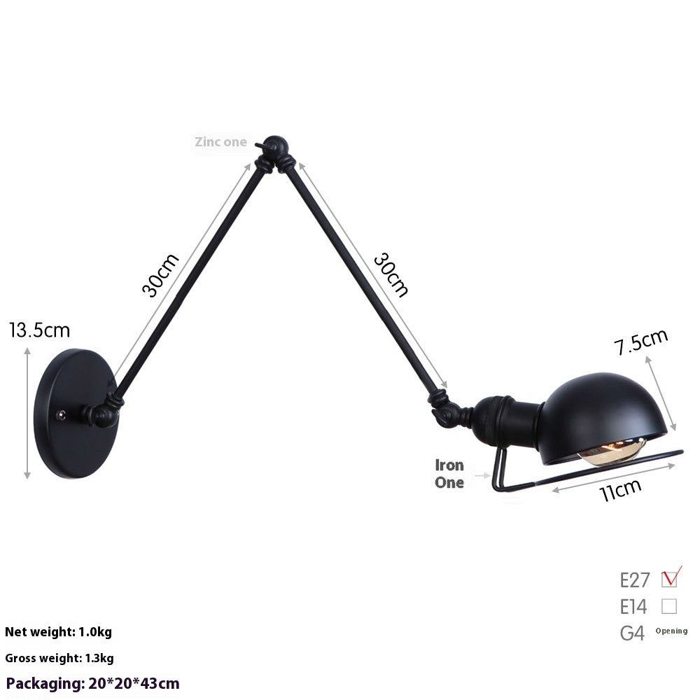 Long Arm LED Wall Lamp