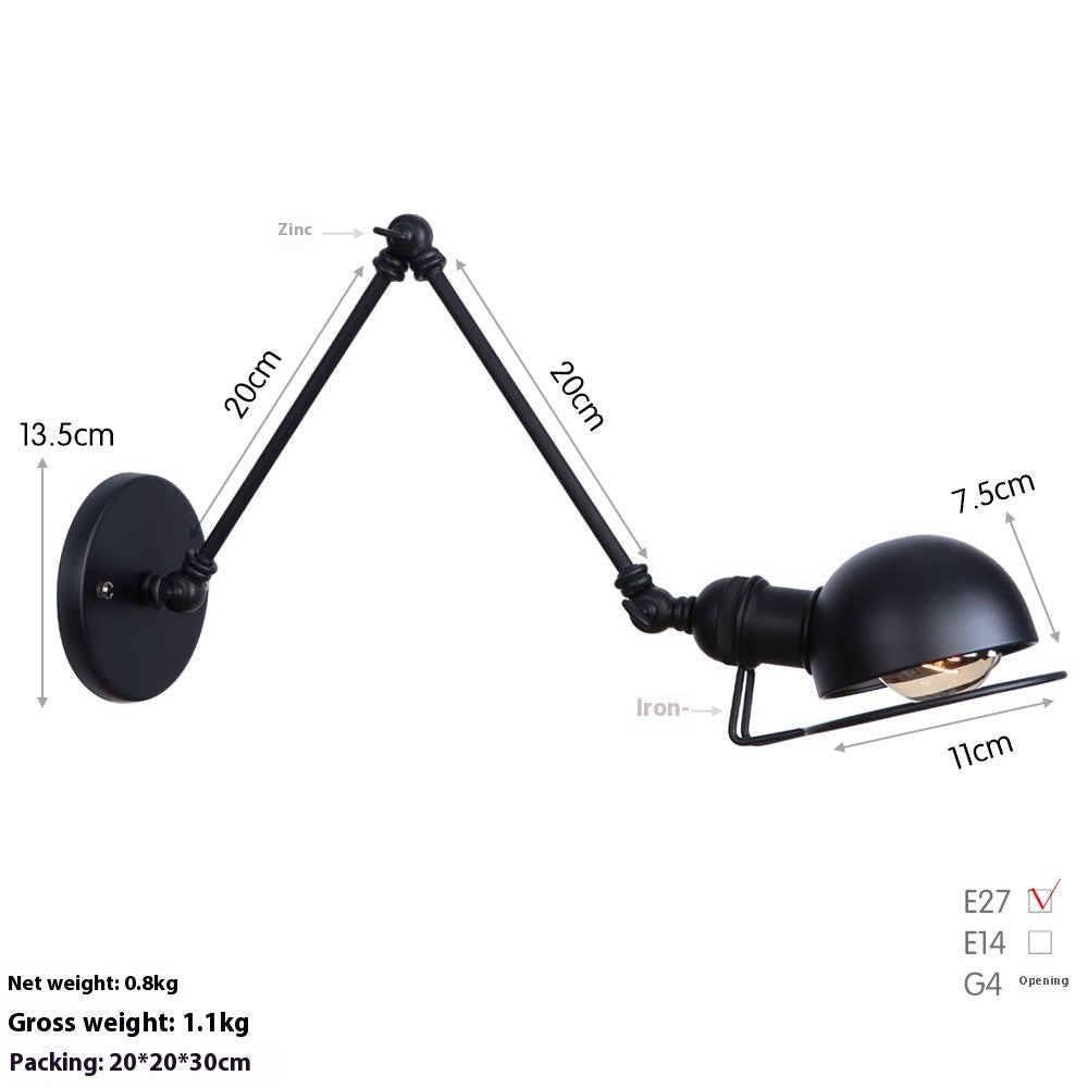 Long Arm LED Wall Lamp
