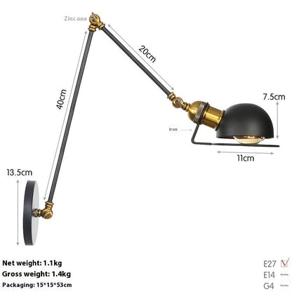 Long Arm LED Wall Lamp