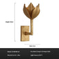 Modern Floral Staircase Wall Lamp