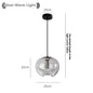 Modern Glass Chandelier