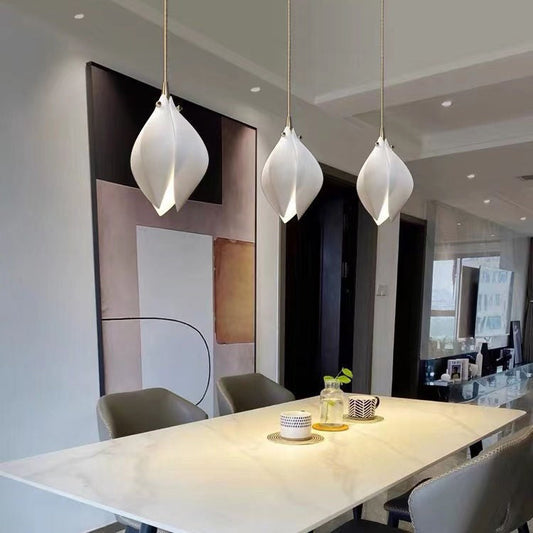 Nordic Ceramic Magnolia Pendant Light