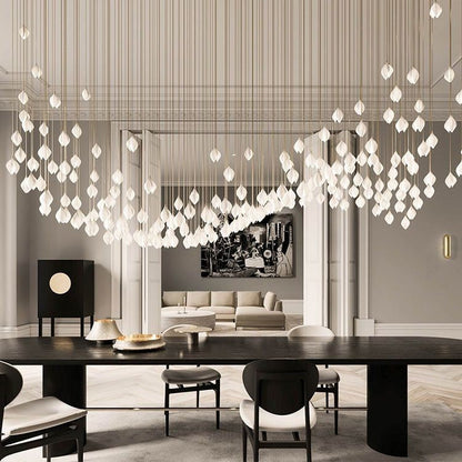 Nordic Ceramic Magnolia Pendant Light
