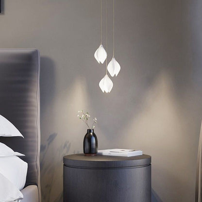 Nordic Ceramic Magnolia Pendant Light