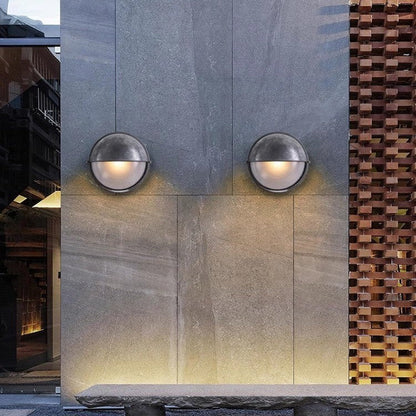 Retro Glass Wall Lamp