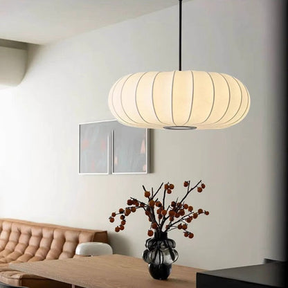 Retro Silk Pumpkin Chandelier