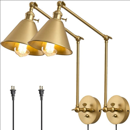 Retro Swing Arm Wall Lamp
