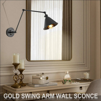 Retro Swing Arm Wall Lamp