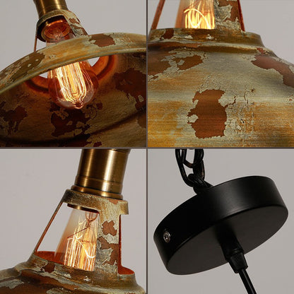 Rustic Pot Pendant Light