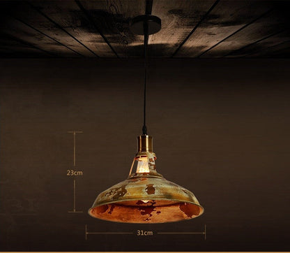 Rustic Pot Pendant Light